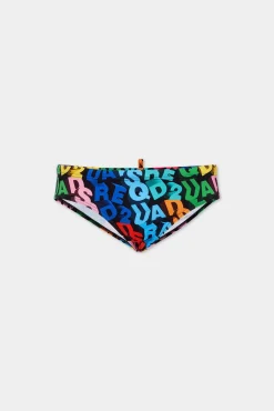 Allover Logo Swim Brief