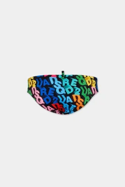 Allover Logo Swim Brief