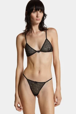 Allover Logo Thong