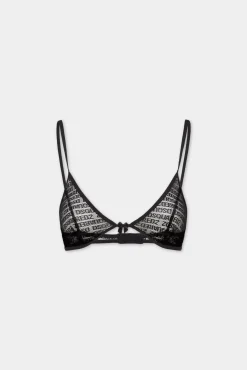 Allover Logo Triangle Bra