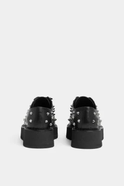 Allover Studs Derby Shoes