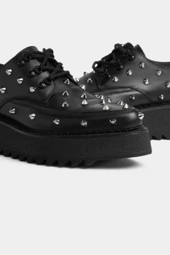 Allover Studs Derby Shoes