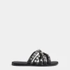 Allover Studs Flat Sandals