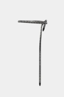 Allover Studs Snap Button Belt