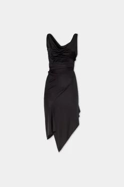 Asymmetrical Jersey Dress