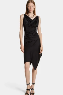 Asymmetrical Jersey Dress