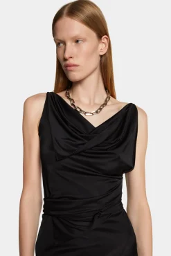 Asymmetrical Jersey Dress