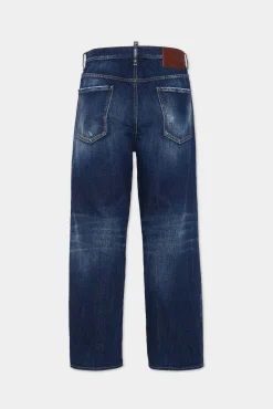 Be Cool Be Nice Wash Loose Jeans