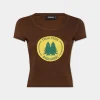 Best Fade Dyed Mini Fit Pine T-Shirt