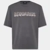 Best Fade Loose Fit Cartoon Logo T-Shirt