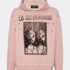 Best Fade Relax Fit Mask Print Hoodie