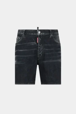 Black Clean Wash Marine Shorts