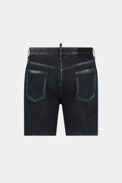 Black Clean Wash Marine Shorts