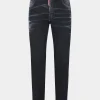 Black Clean Wash Skater Jeans