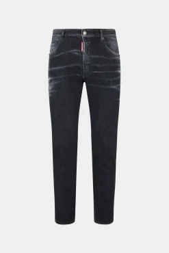 Black Clean Wash Skater Jeans