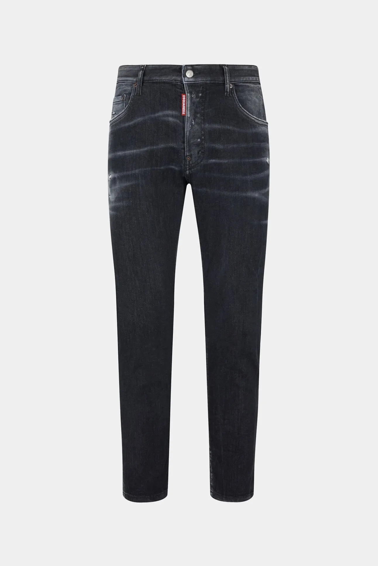Black Clean Wash Skater Jeans