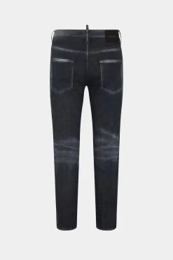 Black Clean Wash Skater Jeans