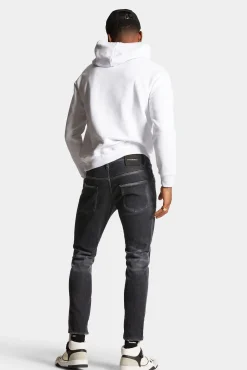Black Clean Wash Skater Jeans