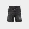 Black Easy Wash Marine Shorts