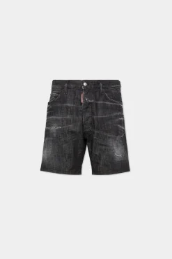 Black Easy Wash Marine Shorts
