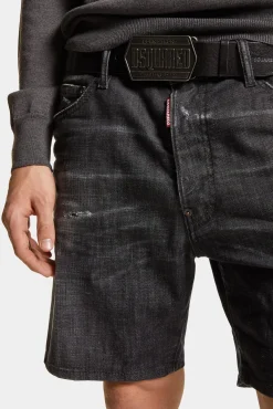 Black Easy Wash Marine Shorts