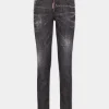 Black Easy Wash Medium Waist Jennifer Jeans