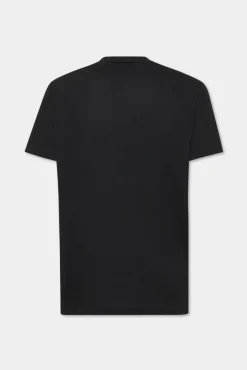 Black Pressato Cigarette Fit T-Shirt