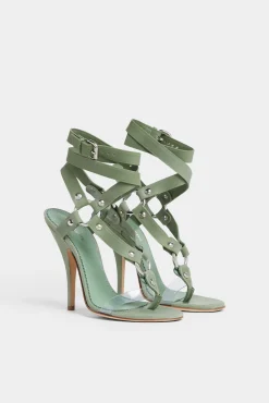 Bondage Heeled Sandals