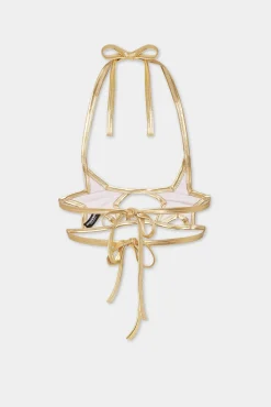 Bondage Star Triangle Top