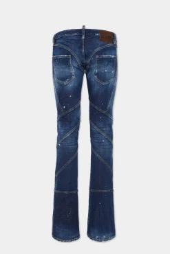 Bound Bunny Wash Sharpei Flared Bootcut Jeans
