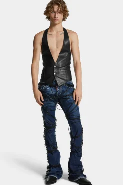 Bound Bunny Wash Sharpei Flared Bootcut Jeans