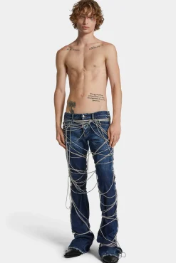 Bound Bunny Wash Sharpei Flared Bootcut Jeans
