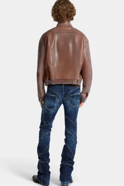 Bound Bunny Wash Sharpei Flared Bootcut Jeans