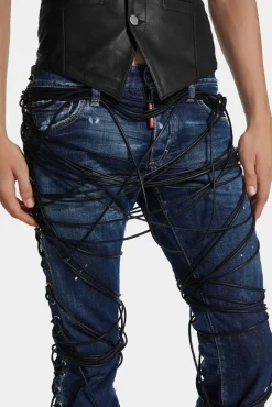 Bound Bunny Wash Sharpei Flared Bootcut Jeans