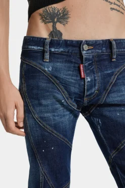 Bound Bunny Wash Sharpei Flared Bootcut Jeans
