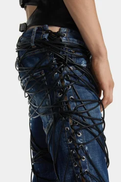 Bound Bunny Wash Sharpei Flared Bootcut Jeans