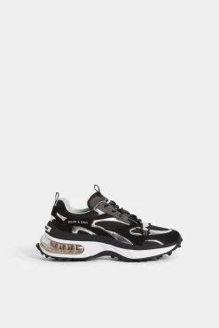 Bubble Lace-Up Low-Top Sneakers