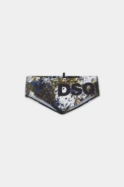 Canadian Camouflage Swim Brief