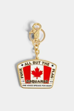 Canadian Flag Key Ring