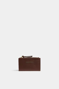 Canadian Girl Leather Credit Card Holder