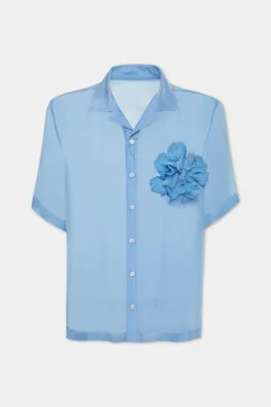 Chiffon Bowling Shirt