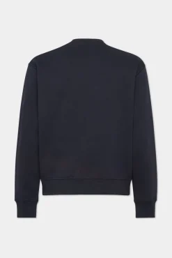 Cool Fit Crewneck Velvet Logo Sweatshirt