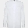 Corset Dropped Shoulder Shirt