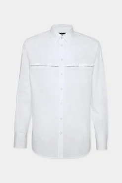 Corset Dropped Shoulder Shirt