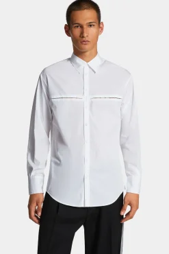 Corset Dropped Shoulder Shirt