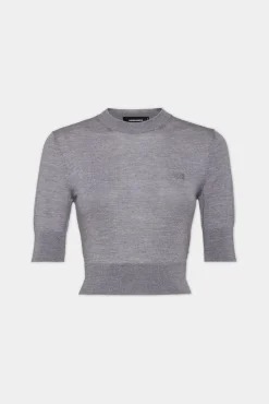 Cropped D2 Pullover