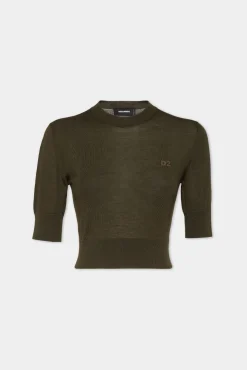 Cropped D2 Pullover