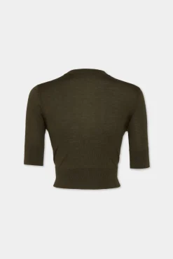 Cropped D2 Pullover