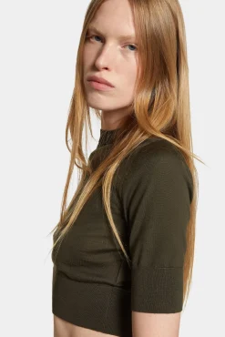 Cropped D2 Pullover