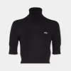 Cropped D2 Turtleneck